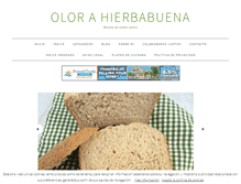 Tablet Screenshot of olorahierbabuena.com